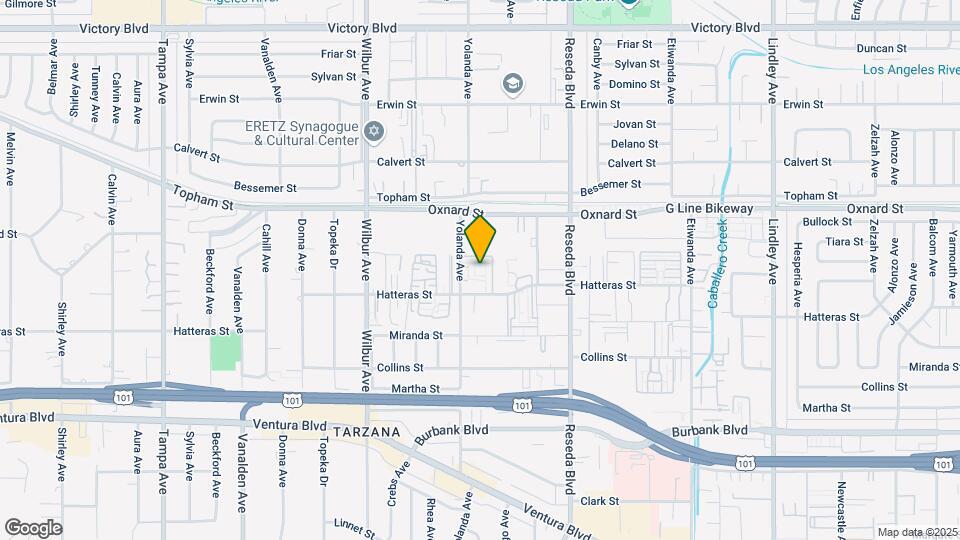 18645 Hatteras St, Unit 212 Map and Location Details