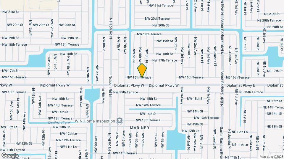 526 NW 16th Terrace Map and Location Details
