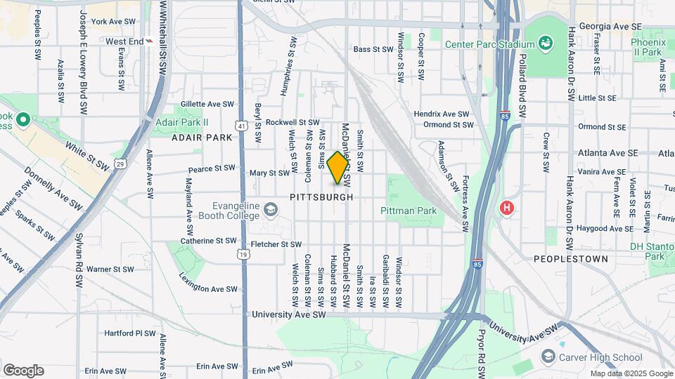 970 Hubbard St SW Map and Location Details