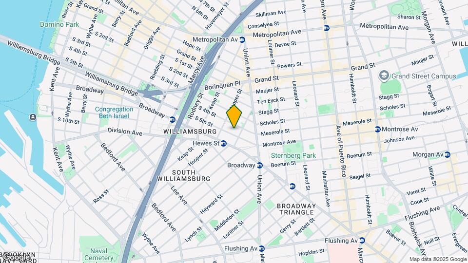 399 S 5th St Map and Location Details