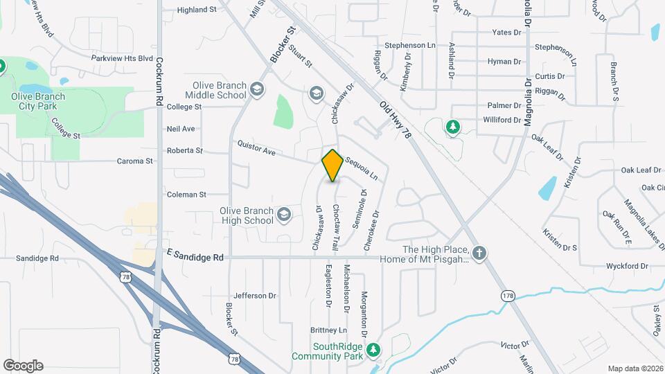 6251 Choctaw Trail Map and Location Details