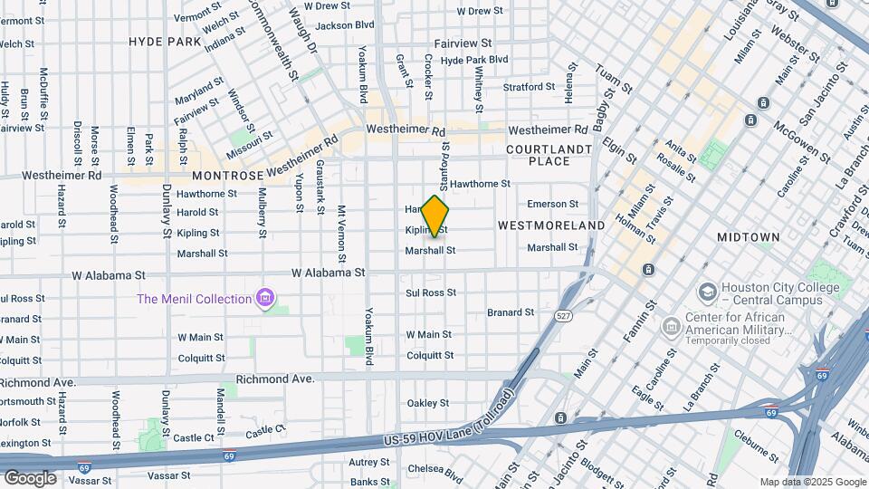 812 Marshall St Mapa y Detalles de la Ubicación