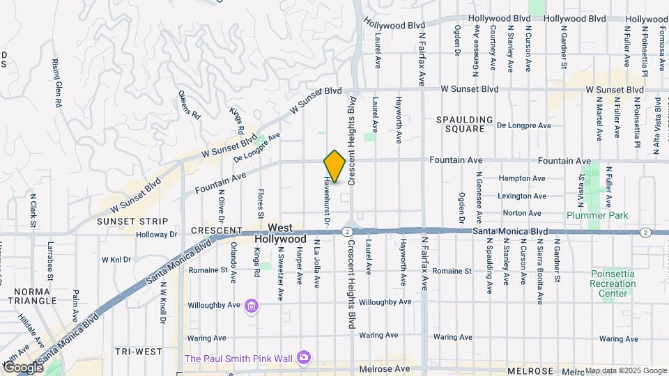 1238 Havenhurst Dr Mapa y Detalles de la Ubicación