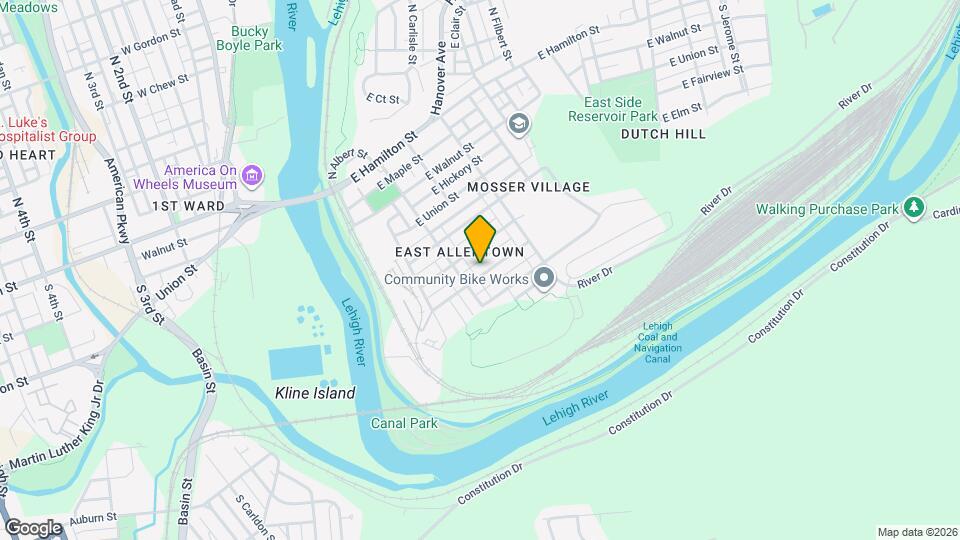 221 E South St Map and Location Details