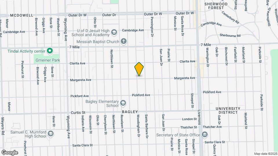 18600 Woodingham Dr Map and Location Details