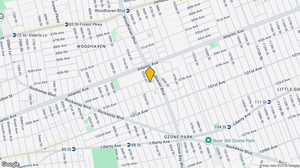 95-15 93rd St Map and Location Details