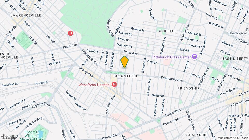 4925 Friendship Ave Mapa y Detalles de la Ubicación