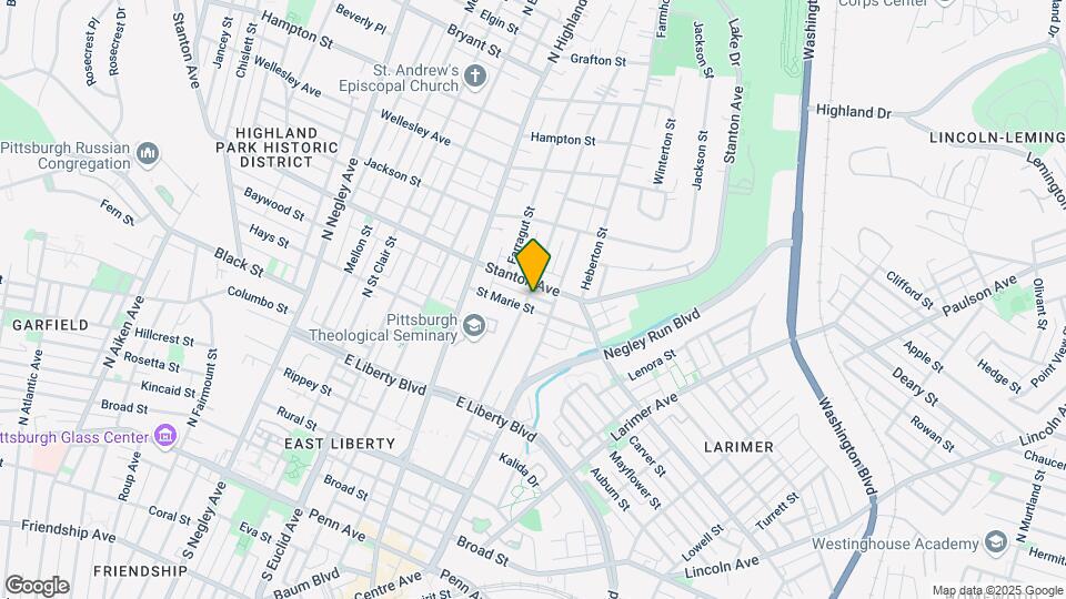 754 N Sheridan Ave Map and Location Details