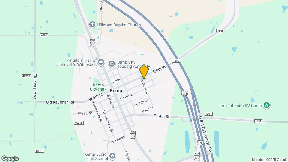 703 E 10th St Map and Location Details