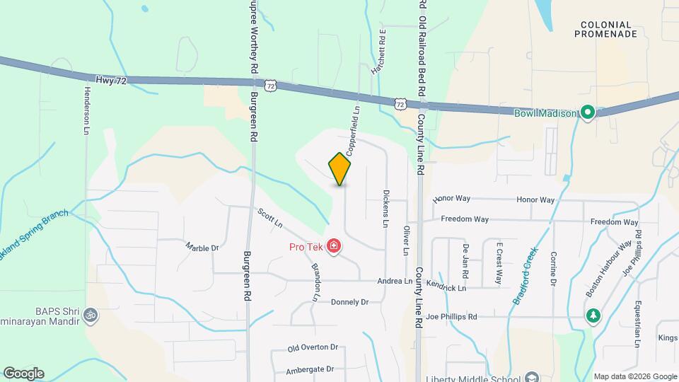 12951 Copperfield Ln Map and Location Details