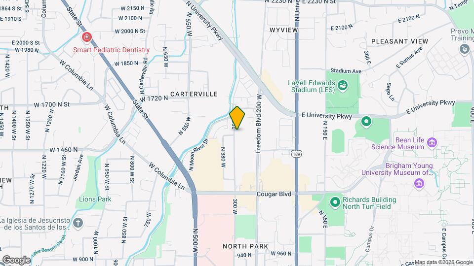 1520 N 300 W Map and Location Details