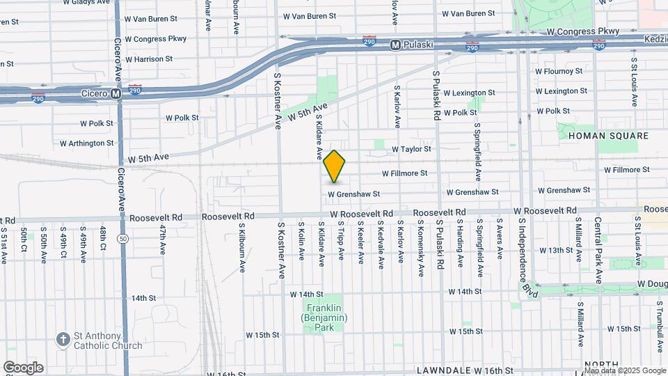 4238 W Grenshaw St, Unit g Map and Location Details
