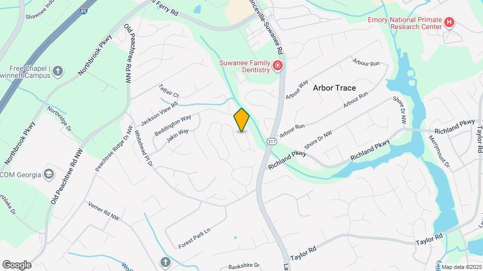 2450 Fosters Mill Ct NW Map and Location Details