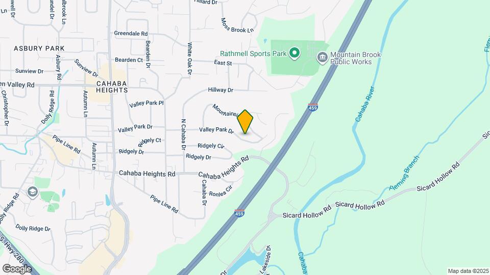 3364 Valley Park Dr Map and Location Details