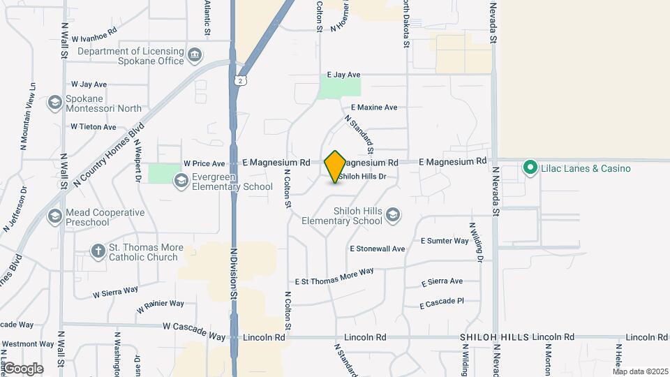8431 N General Grant Way Map and Location Details