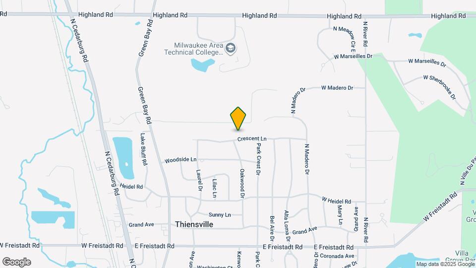 340 Crescent Ln Map and Location Details