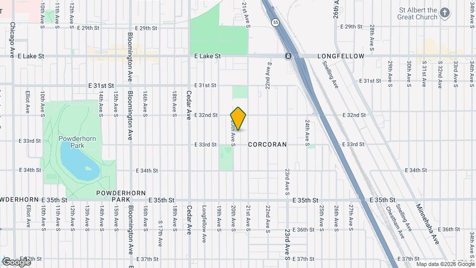 3233 20th Ave S Map and Location Details