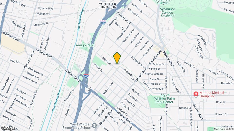 10422 El Rancho Dr Map and Location Details