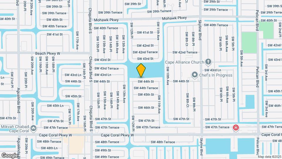 1141 SW 44th St Map and Location Details