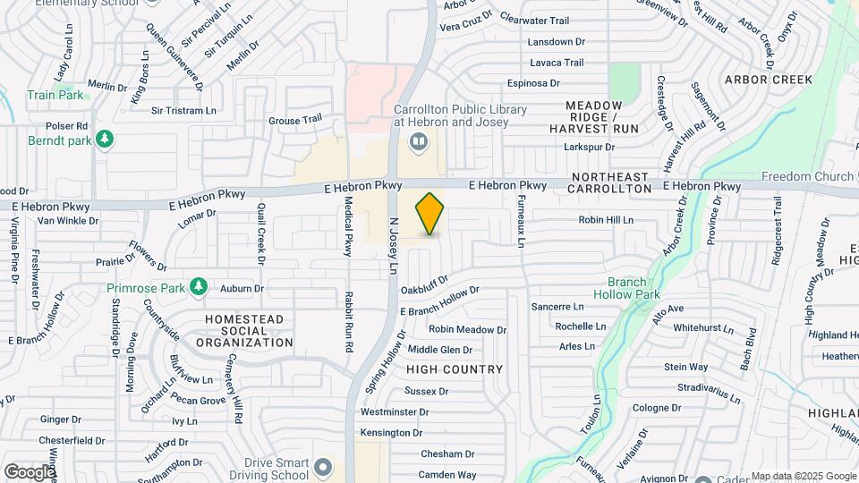 1927 Vista Oaks Dr Map and Location Details