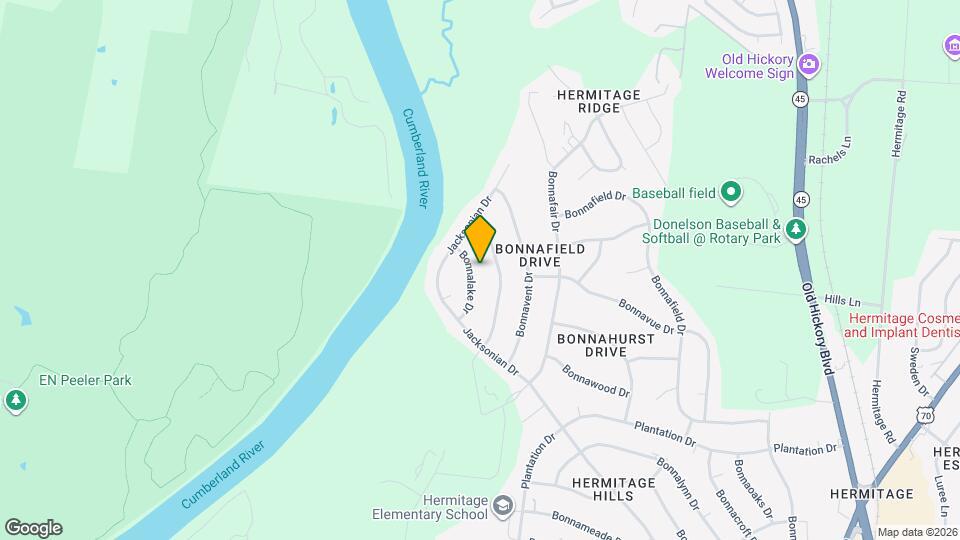 7016 Bonnalake Dr Map and Location Details