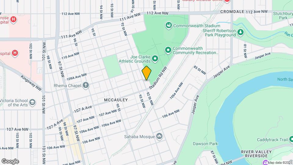 10755-10792 92 St NW Map and Location Details