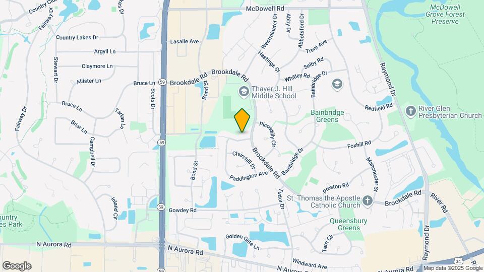 1745 Paxton Dr Map and Location Details
