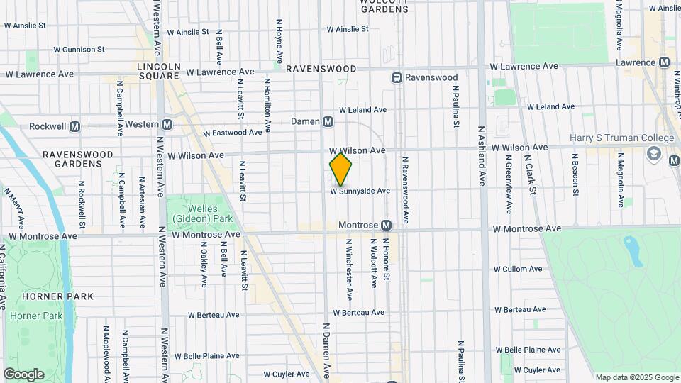 1951 W Sunnyside Ave-Unit -Apt 2 Map and Location Details