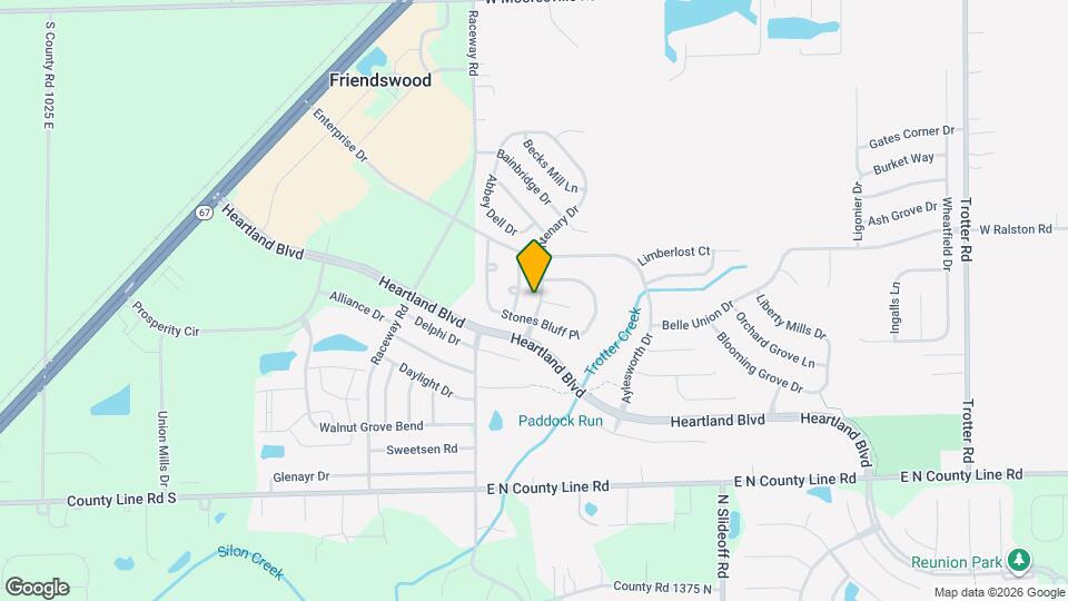 8624 Centenary Dr Map and Location Details