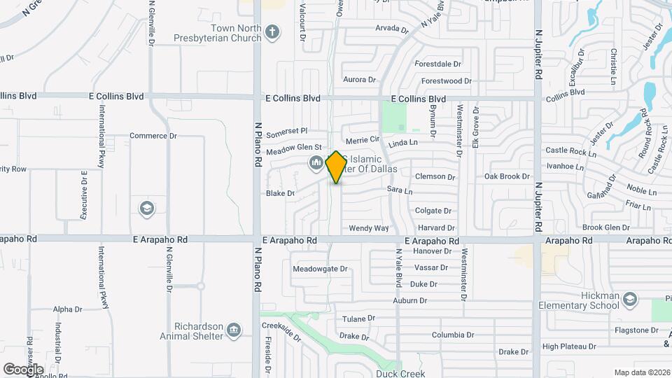 1301 Grant Dr Map and Location Details
