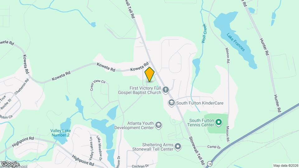 3416 Stonewall Ct Map and Location Details