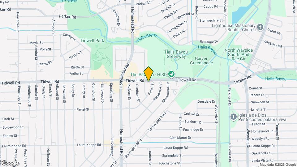 9412 Crofton St Mapa y Detalles de la Ubicación