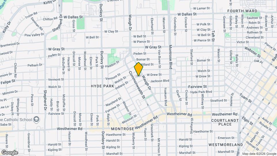 1409 Indiana St Map and Location Details