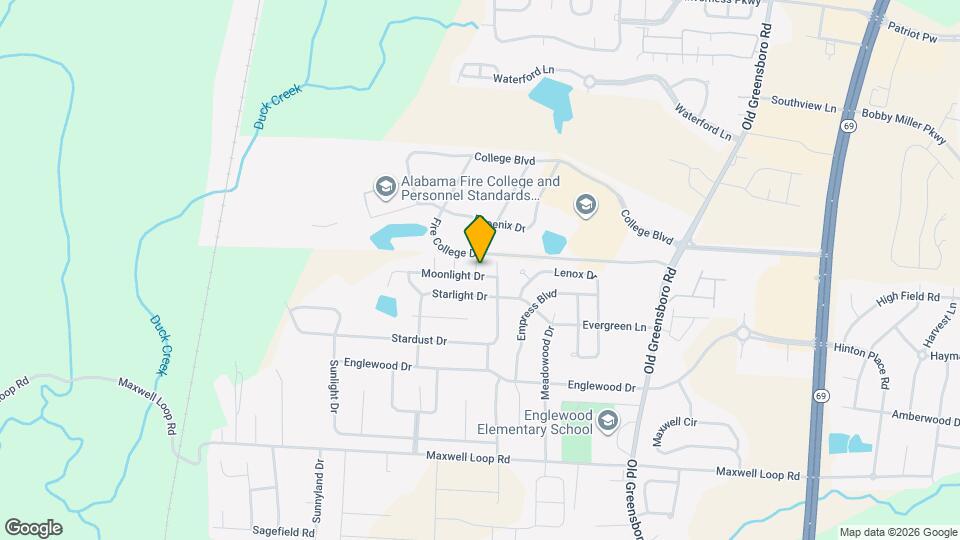 9724 Moonlight Dr Map and Location Details