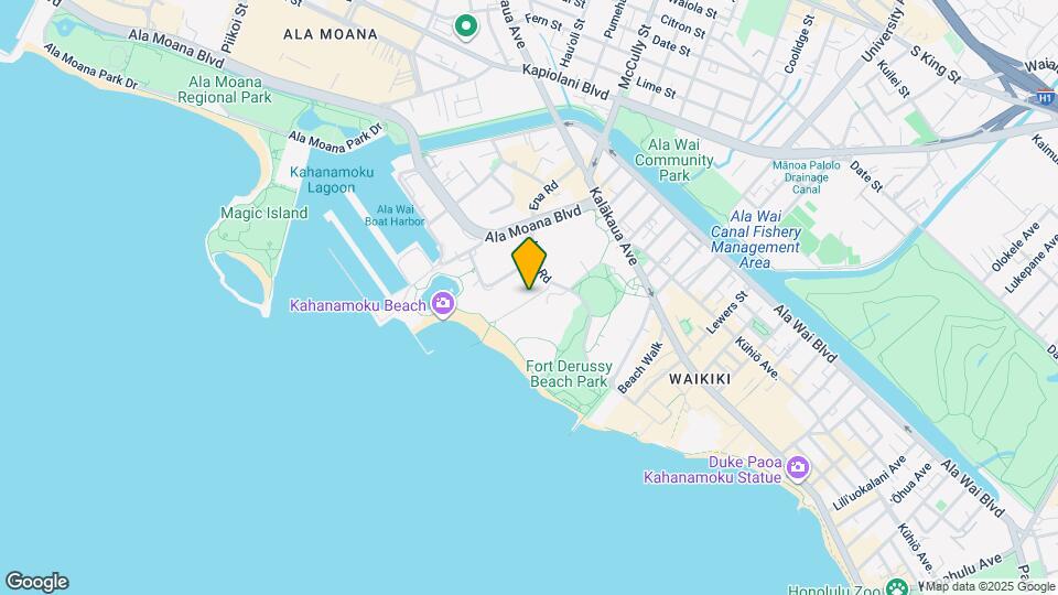 252 Paoa Place Map and Location Details