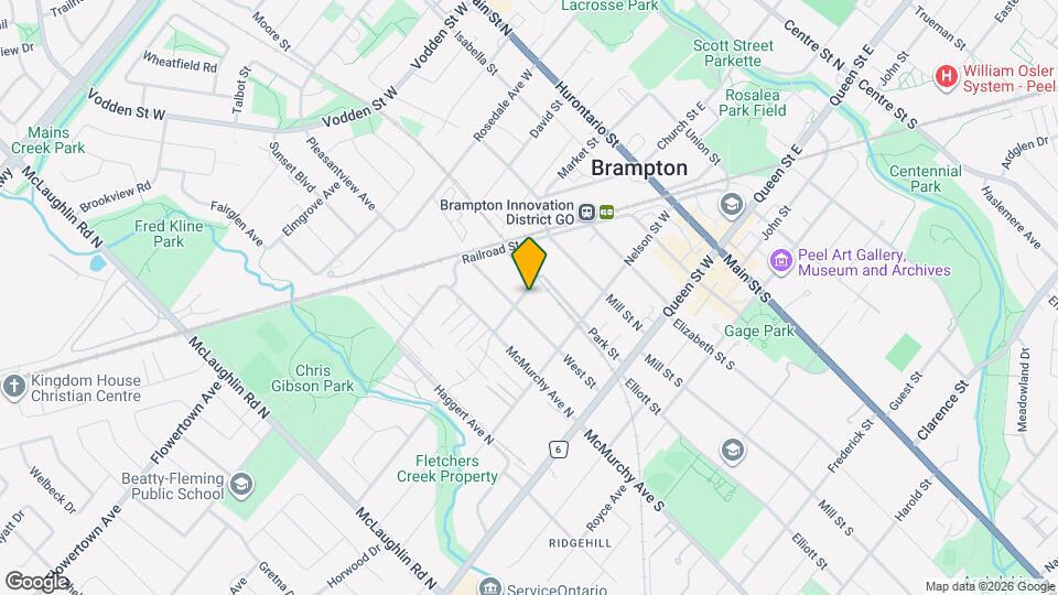 5 Denison Ave Map and Location Details