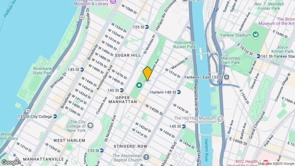 310 W 148th St Map and Location Details