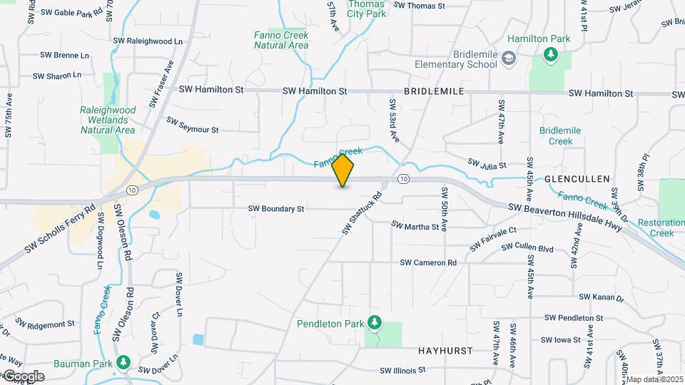 5550-5564 SW Beaverton-hillsdale Hwy Map and Location Details