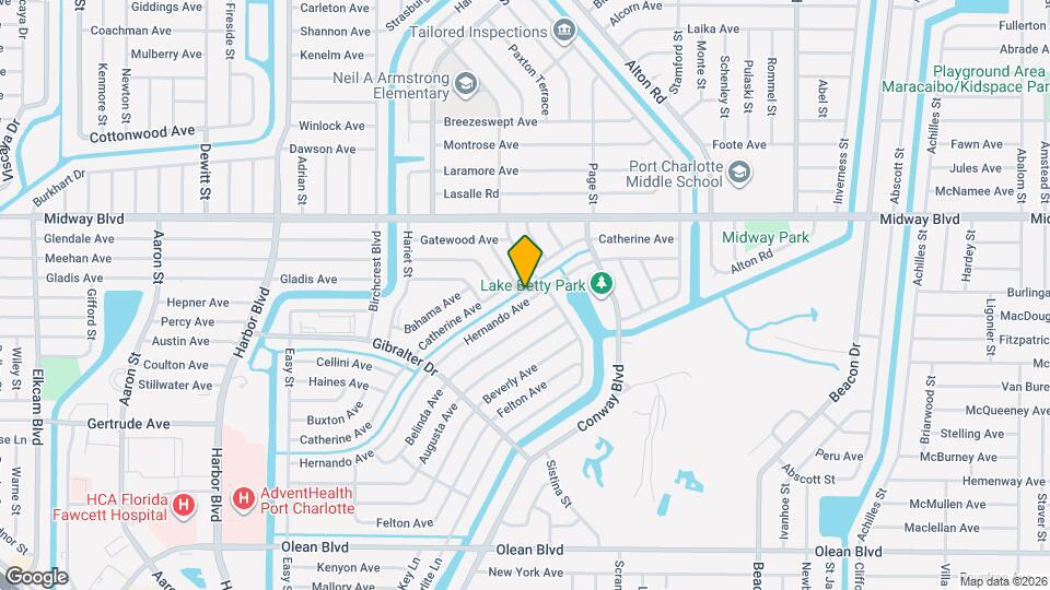 22274 Hernando Ave Map and Location Details