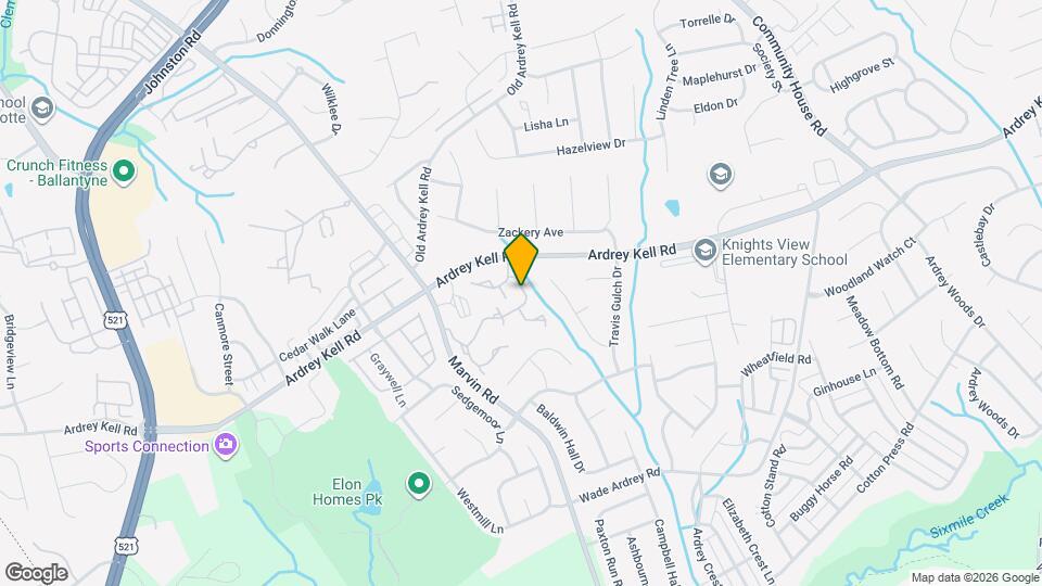 16654 Commons Creek Dr Map and Location Details