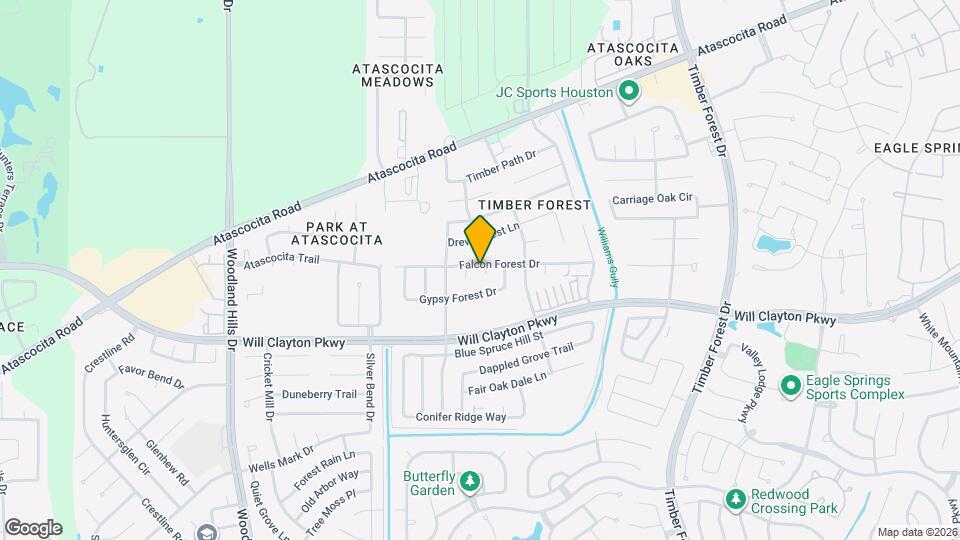 18015 Kirk Forest Ct Mapa y Detalles de la Ubicación