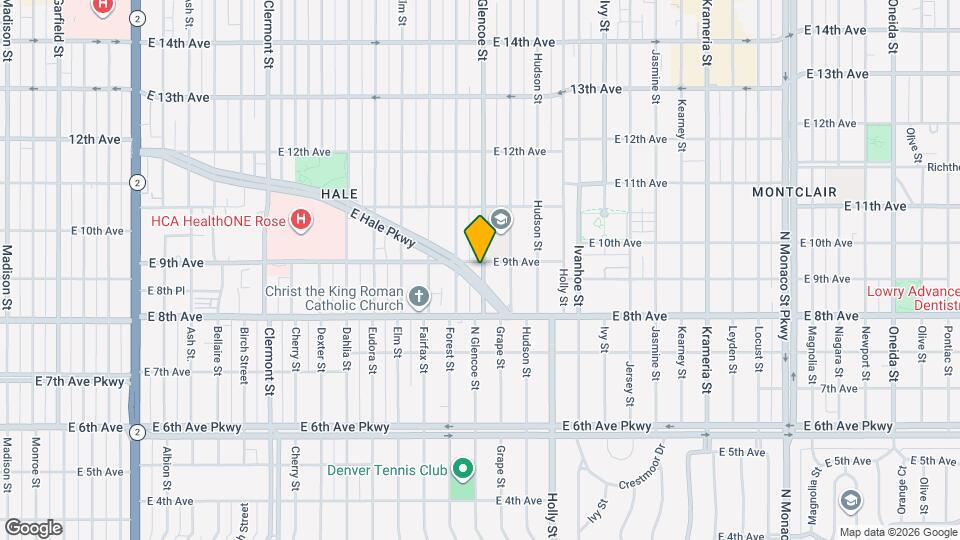 891 Glencoe St, Unit #5 Mapa y Detalles de la Ubicación