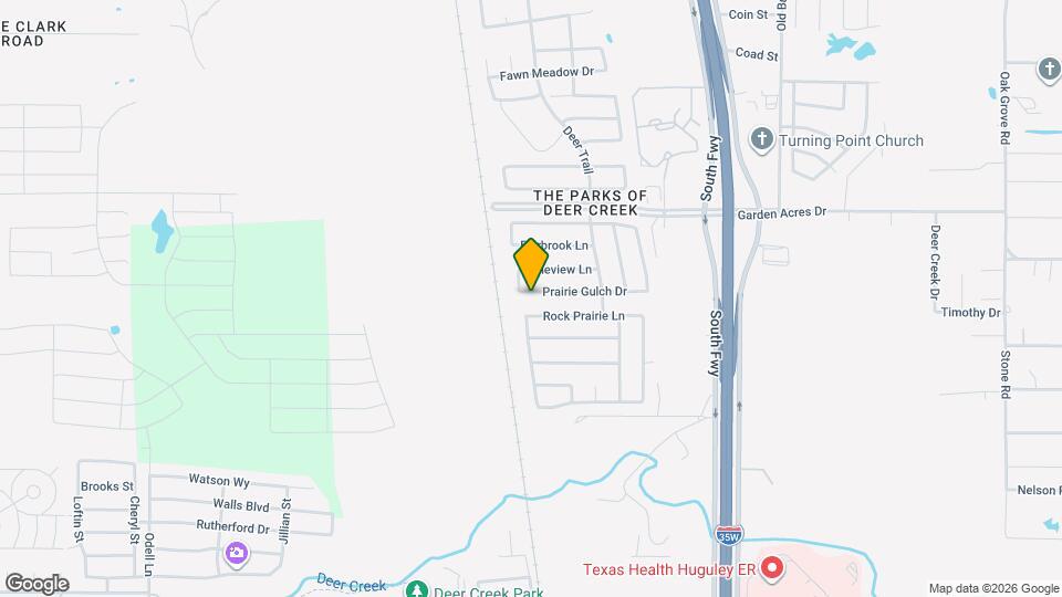 605 Prairie Gulch Dr Map and Location Details