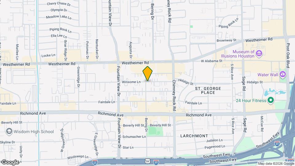 5733 Winsome Ln Map and Location Details