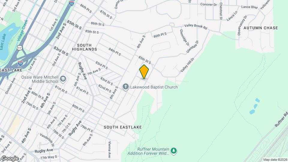 8348 10th Ave S Map and Location Details