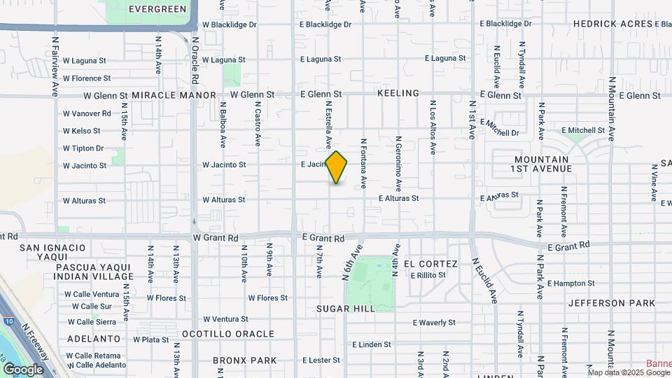 209 E Alturas St Map and Location Details
