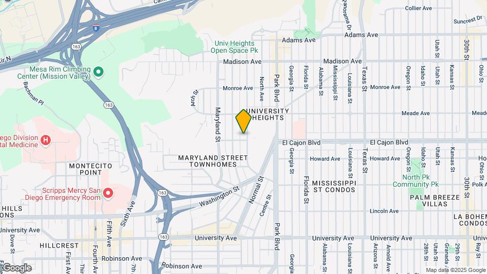 4304 Campus Ave Map and Location Details