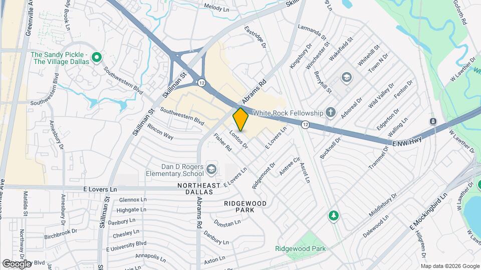 6443 Lontos Dr Mapa y Detalles de la Ubicación