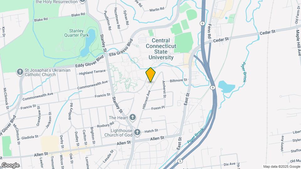 184 Hillcrest Ave Mapa y Detalles de la Ubicación