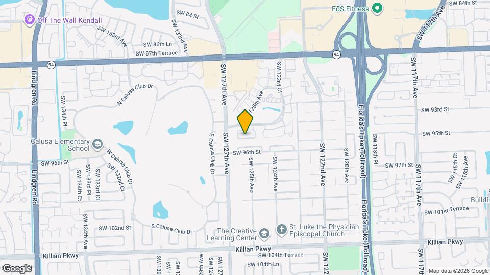 12519 SW 94th Ln Map and Location Details